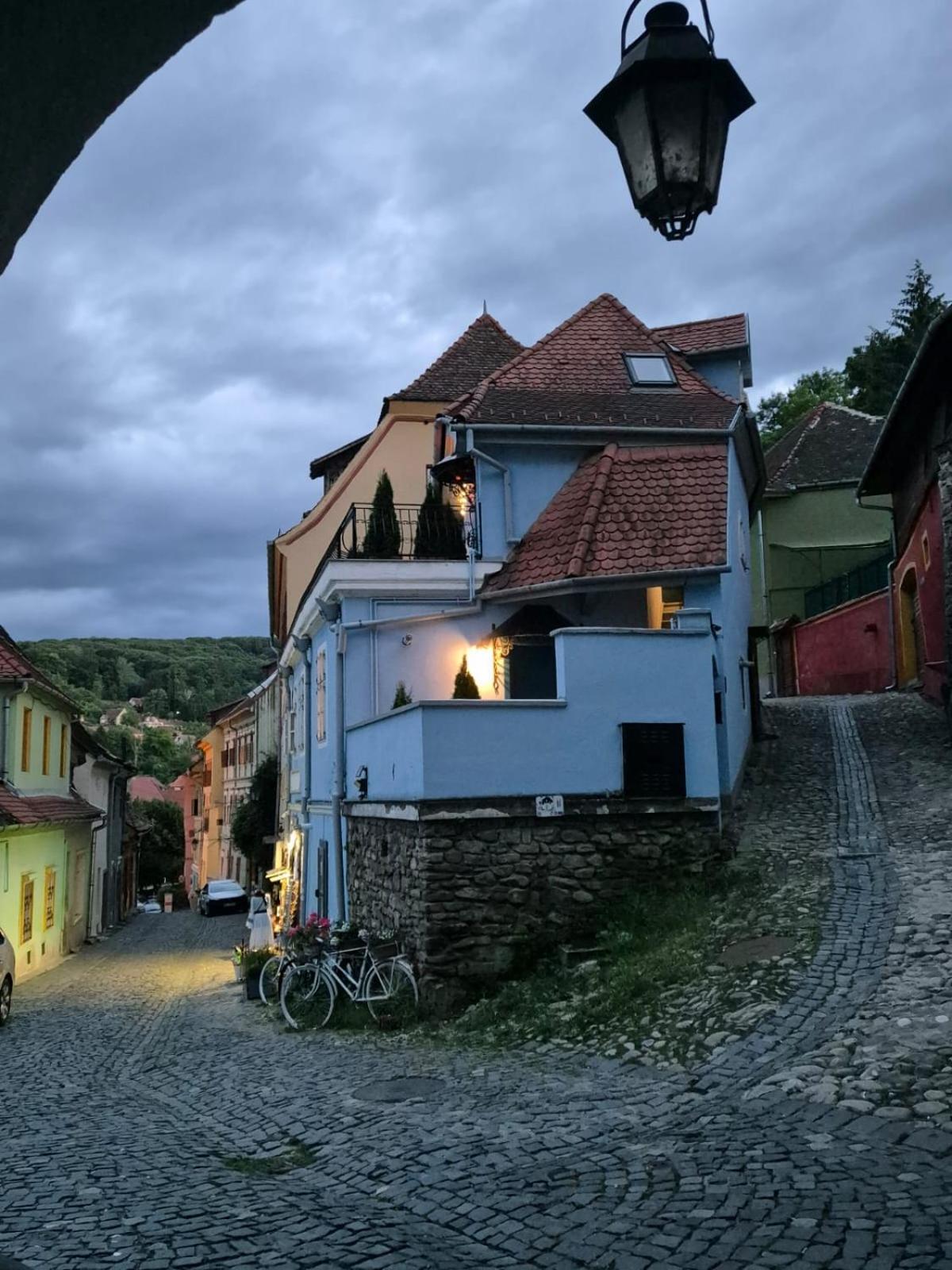 Blue House Citadel Elite Sighisoara Apartment ภายนอก รูปภาพ