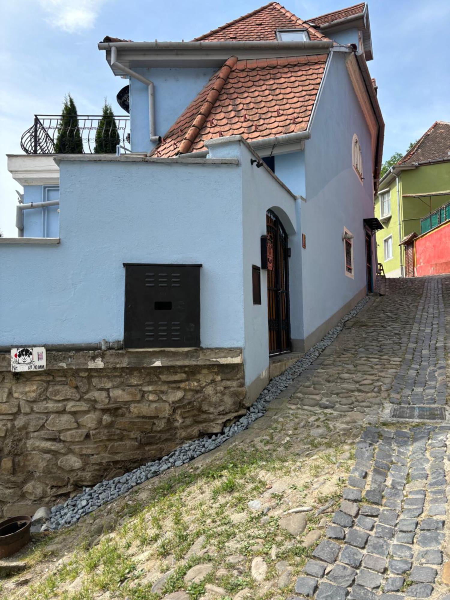 Blue House Citadel Elite Sighisoara Apartment ภายนอก รูปภาพ